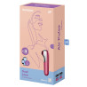 Satisfyer Stimulateur de clitoris + Vibromasseur Dual Love Rouge